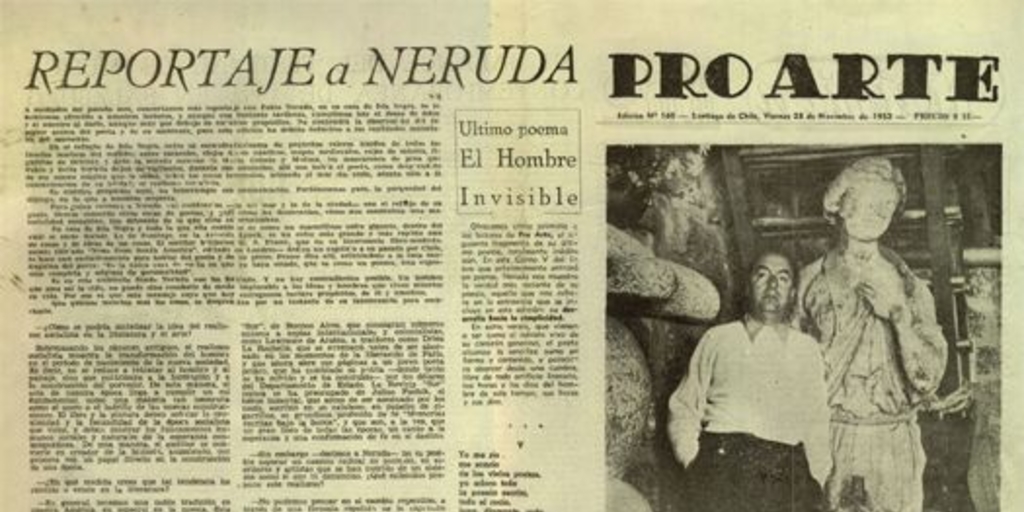 Reportaje a Neruda