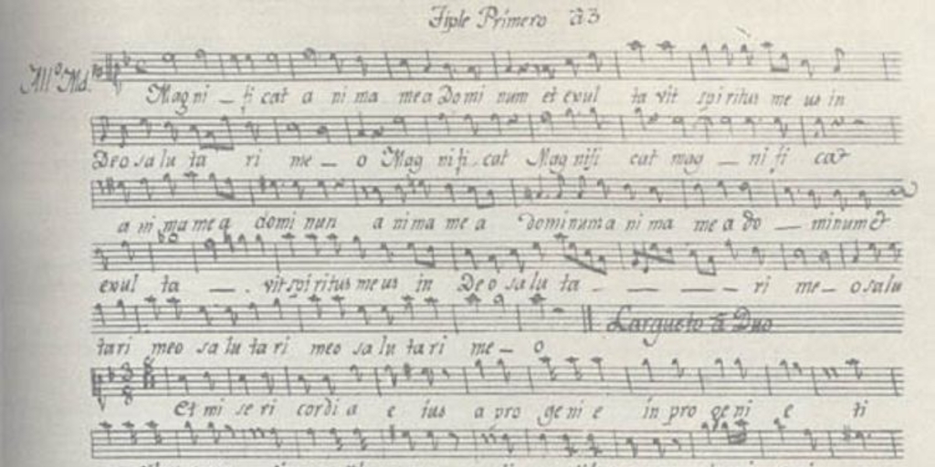 Tiple primero, ca. 1770