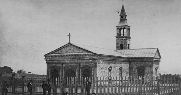 Capilla de Lota, ca. 1860