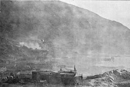 Efectos en Pisagua del bombardeo de la escuadra chilena
