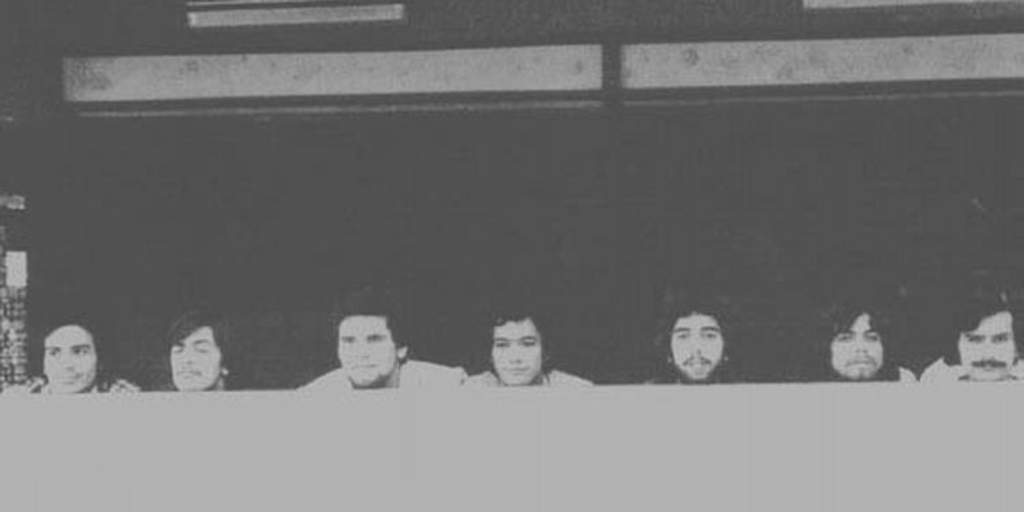 Equipo editorial de La Ciruela, septiembre de 1980