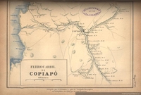 Ferrocarril de Copiapó, hacia 1885