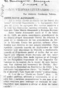 Ester Matte Alessandri