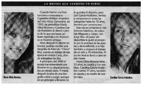 La broma que termino en serio.