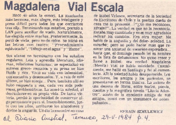 Magdalena Vial Escala