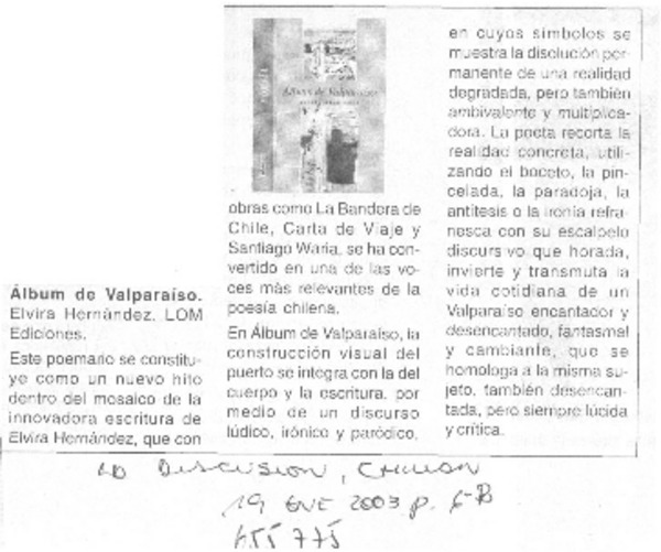 Albúm de Valparaíso.  [artículo]