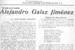 Alejandro Galaz Jiménez