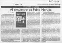 Al encuentro de Pablo Neruda