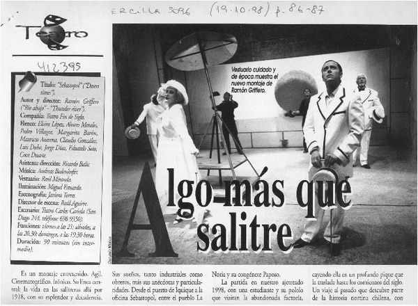 Algo más que salitre  [artículo] Italo Passalacqua C.