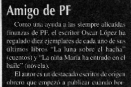 Amigo de PF  [artículo]