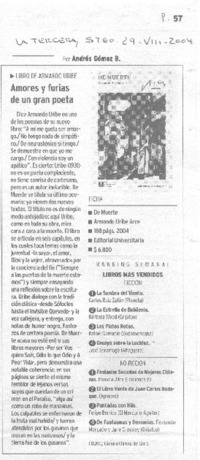 Amores y furias de un gran poeta.