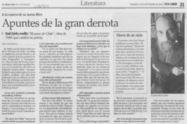 Apuntes de la gran derrota