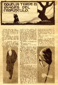 Aquella tarde a la hora del crepúsculo.  [artículo]