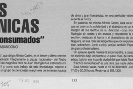 Artes escénicas  [artículo]