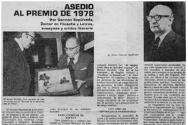 Asedio al premio de 1978