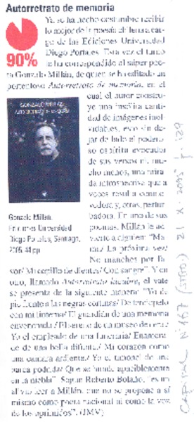 Autorretrato de memoria