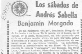 Benjamín Morgado