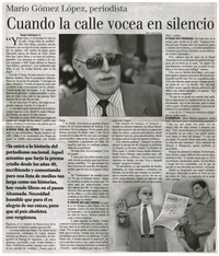 Cuando la calle vocea en silencio : [entrevistas]