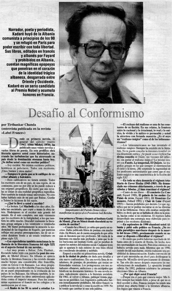 Desafío al conformismo