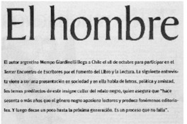 El hombre del suspenso