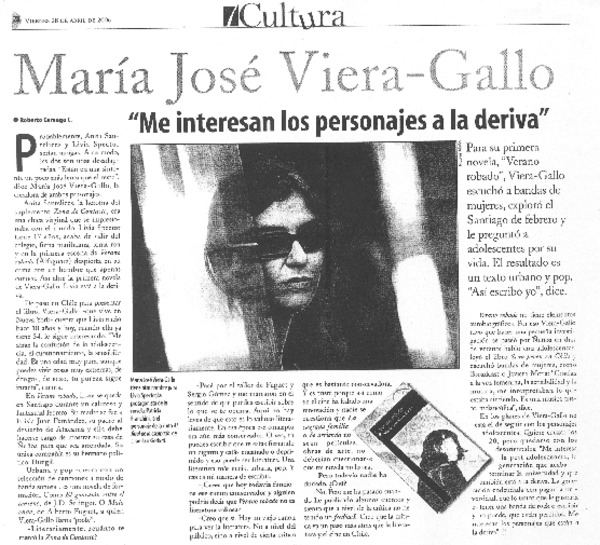 "Me interesan los personajes a la deriva" [entrevista]