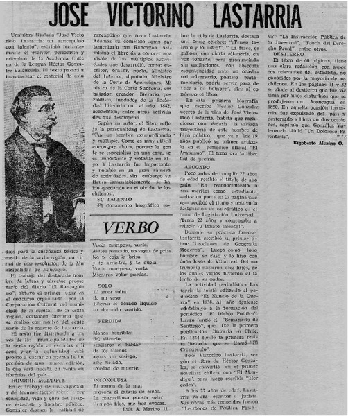 José Victorino Lastarria