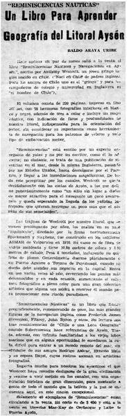 Un libro para aprender geografía del litoral Aysén