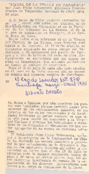 Fiesta de la Tirana de Tarapacá