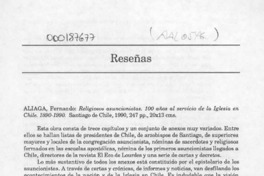 Aliaga, Fernando  [artículo] Marciano Barrios Valdés.