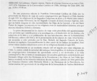 Vírgenes viajeras  [artículo] Marciano Barrios Valdés