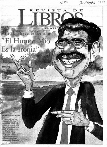 "El humor mío es la ironía"  [artículo] María Teresa Cárdenas.