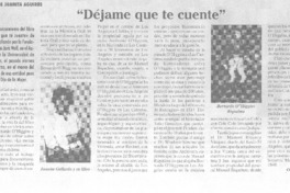 "Déjame que te cuente"