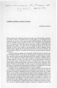 Gabriela Mistral, lengua y estilo