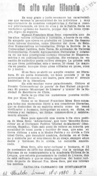 Un alto valor literario