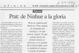 Prat, de Ninhue a la gloria  [artículo] Fernando Casanueva Herrera