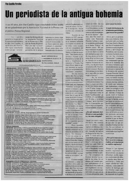 Un periodista de la antigua bohemia (entrevista)