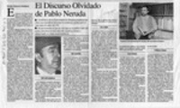 El discurso olvidado de Pablo Neruda
