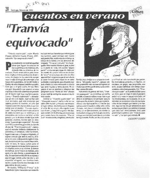 "Tranvía equivocado"