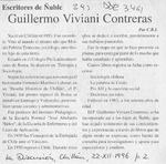 Guillermo Viviani Contreras  [artículo] C. R. I.