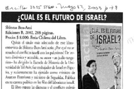 Cuál es el futuro de Israel?