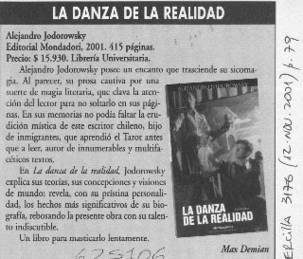 La danza de la realidad