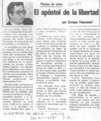 El apóstol de la libertad