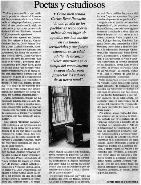 Poetas y estudiosos