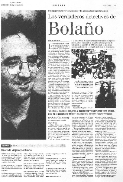 Los verdaderos detectives de Bolaño