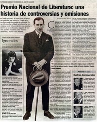 Premio Nacional de Literatura : una historia de controversias y omisiones