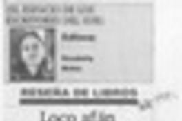 Loco afán, un bello alfabeto sobre el dolor marica  [artículo] Yanko González Cangas.