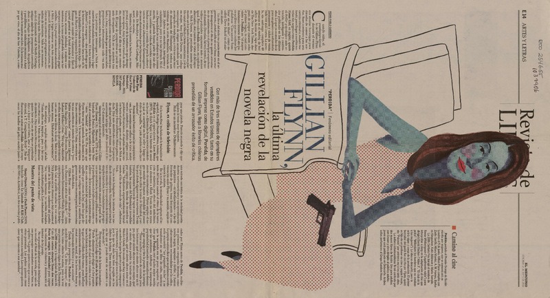 Gillian Flynn, la última revelación de la novela negra  [artículo] Pedro Pablo Guerrero