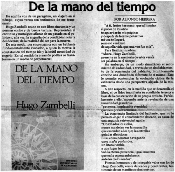De la mano del tiempo