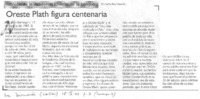 Oreste Plath figura centenaria
