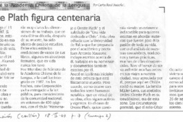 Oreste Plath figura centenaria